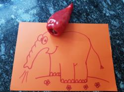 Paprika Elefant's Ear Paprika Elefant's Ear