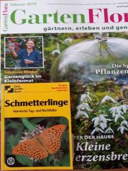 Dreipunkt-Buch Schmetterlinge + GartenFlora Ferruar19 Dreipunkt-Buch Schmetterlinge + GartenFlora Ferruar19