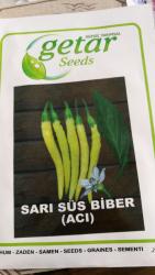 Sari Süs Biber - gelbe scharfe Chillis zum Einlegen Sari Süs Biber - gelbe scharfe Chillis zum Einlegen