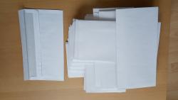 100 Briefumschläge DL110x 220 mm 100 Briefumschläge DL110x 220 mm