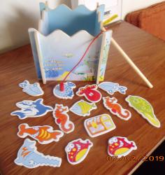 Angelspiel aus Holz Angelspiel aus Holz
