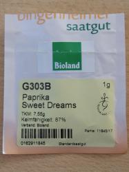 Gemüsepaprika 'Sweet Dreams' Gemüsepaprika 'Sweet Dreams'