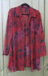 Leichte Blusenjacke, Rankenmuster Leichte Blusenjacke, Rankenmuster