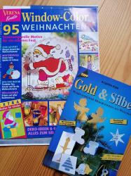 Bastelhefte, Weihnachten, Advent, Winter, 2 Stück Bastelhefte, Weihnachten, Advent, Winter, 2 Stück