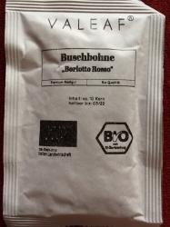 Buschbohne „Borlotto Rosso“ Buschbohne „Borlotto Rosso“