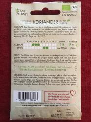 Bio-Koriander Bio-Koriander