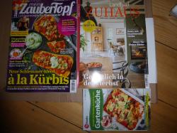 Gartenküche 13/25 + Landlust Zuhaus 24 + mein Zaubertopf 6